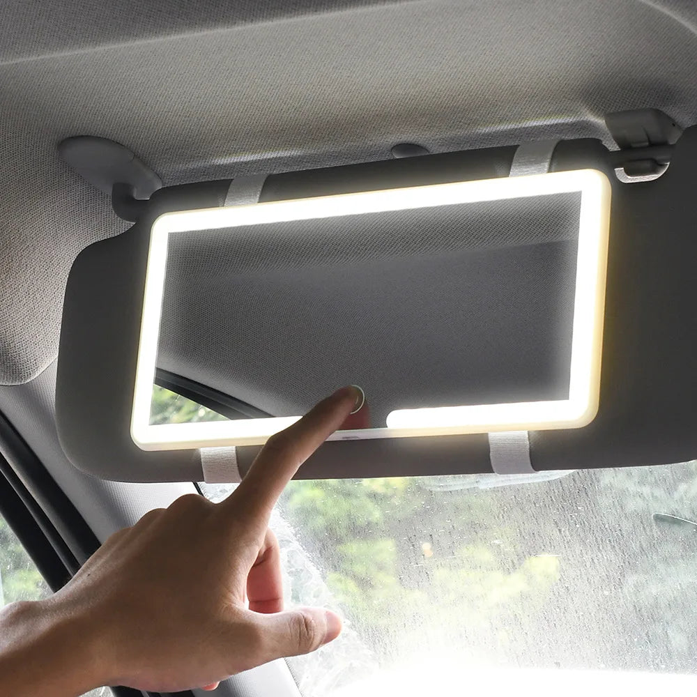 Glamour Glow Car Mirror